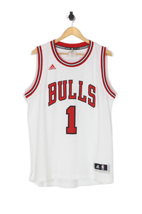 2015 Chicago Bulls Derrick Rose Basketball Jersey - L