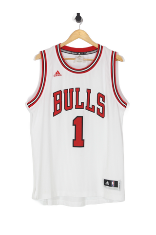 2015 Chicago Bulls Derrick Rose Basketball Jersey - L