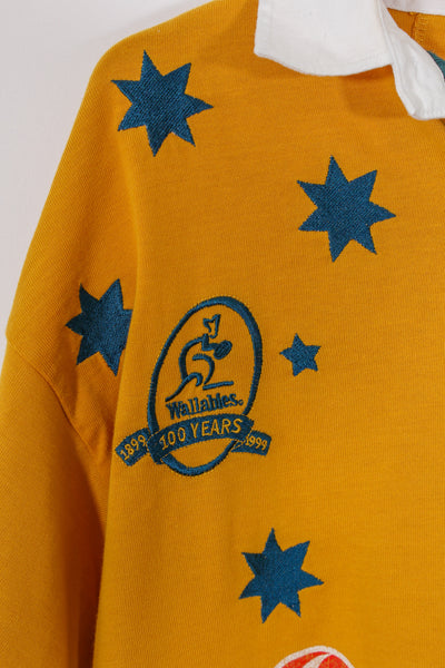 Vintage 1999 Australia Wallabies 100 Years Rugby Union Jersey - XL