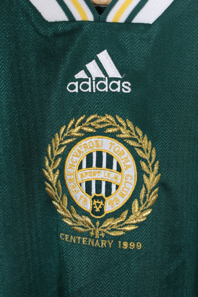 Vintage 1999/00 Ferencvaros Centenary Home Football Shirt - L