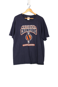 Vintage 2003 Syracuse Orangemen National Champions College T-Shirt - L