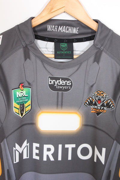 2015 Wests Tigers Marvel War Machine NRL Jersey - M