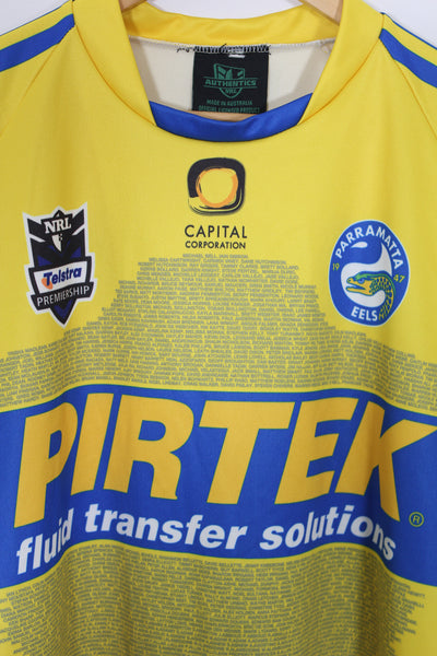 2012 Parramatta Eels Members NRL Jersey - L