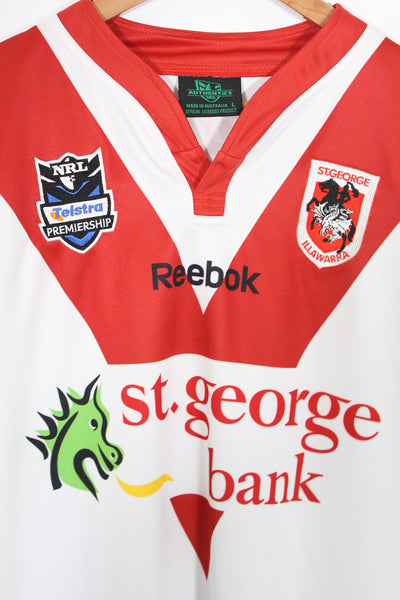 2012 St George Illawarra Dragons Home NRL Jersey - XL