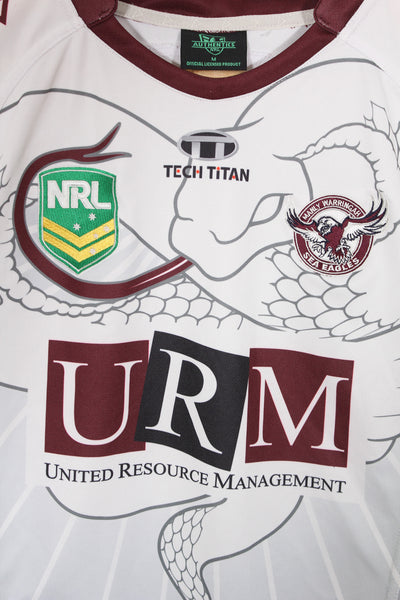 2013 Manly Sea Eagles 'Snake's Diabetes' NRL Jersey - M