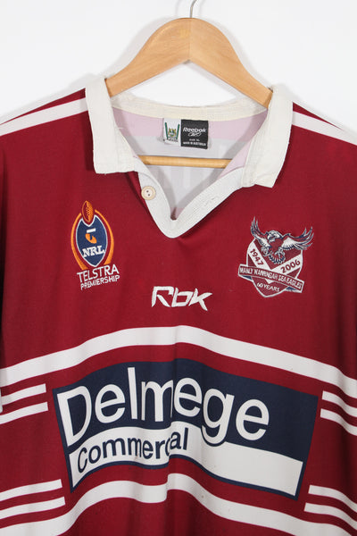 2006 Manly Sea Eagles 60 Years Home NRL Jersey - XL