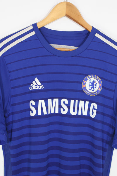 2014/15 Chelsea ADIZERO Home Football Shirt #4 Fàbregas - L