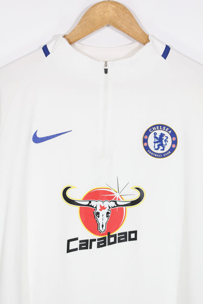 2017/18 Chelsea 1/4 Zip Football Drill Top - L