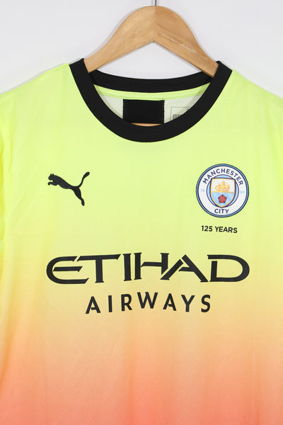 2019/20 Manchester City 125 Years Third Football Shirt - #19 Sané - S