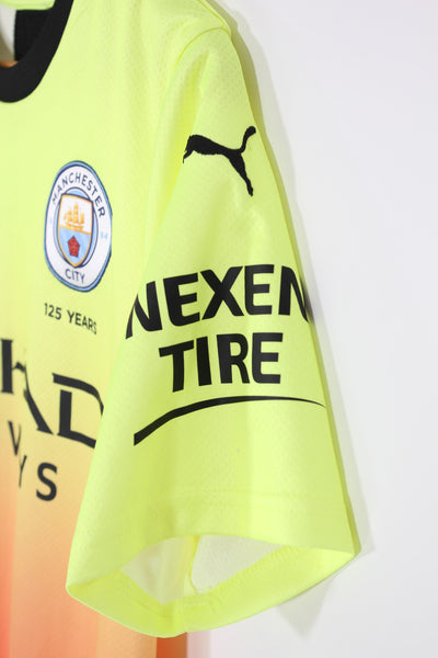 2019/20 Manchester City 125 Years Third Football Shirt - #19 Sané - S