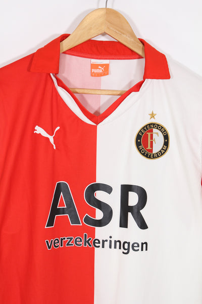 2010/11 Feyenoord Home Football Shirt - L