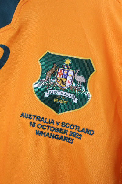 2022 Australia Wallaroos Match Worn Rugby Jersey - L (Women's)