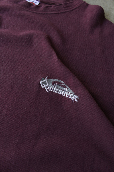 Vintage Quiksilver Embroidered Logo T-Shirt - XL Oversized