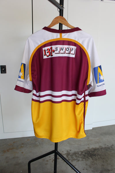 Vintage 2000 Brisbane Broncos Away NRL Jersey - L