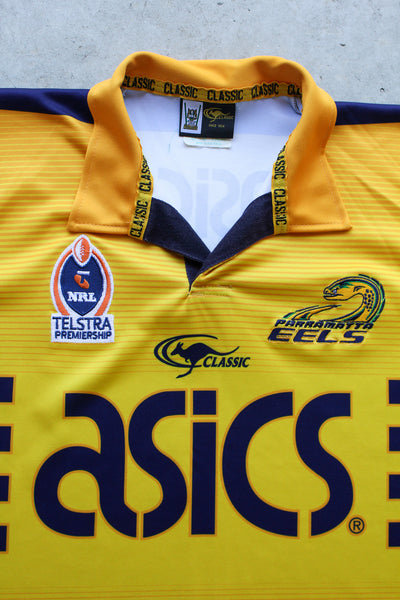 Vintage 2004 Parramatta Eels NRL Home Jersey - M