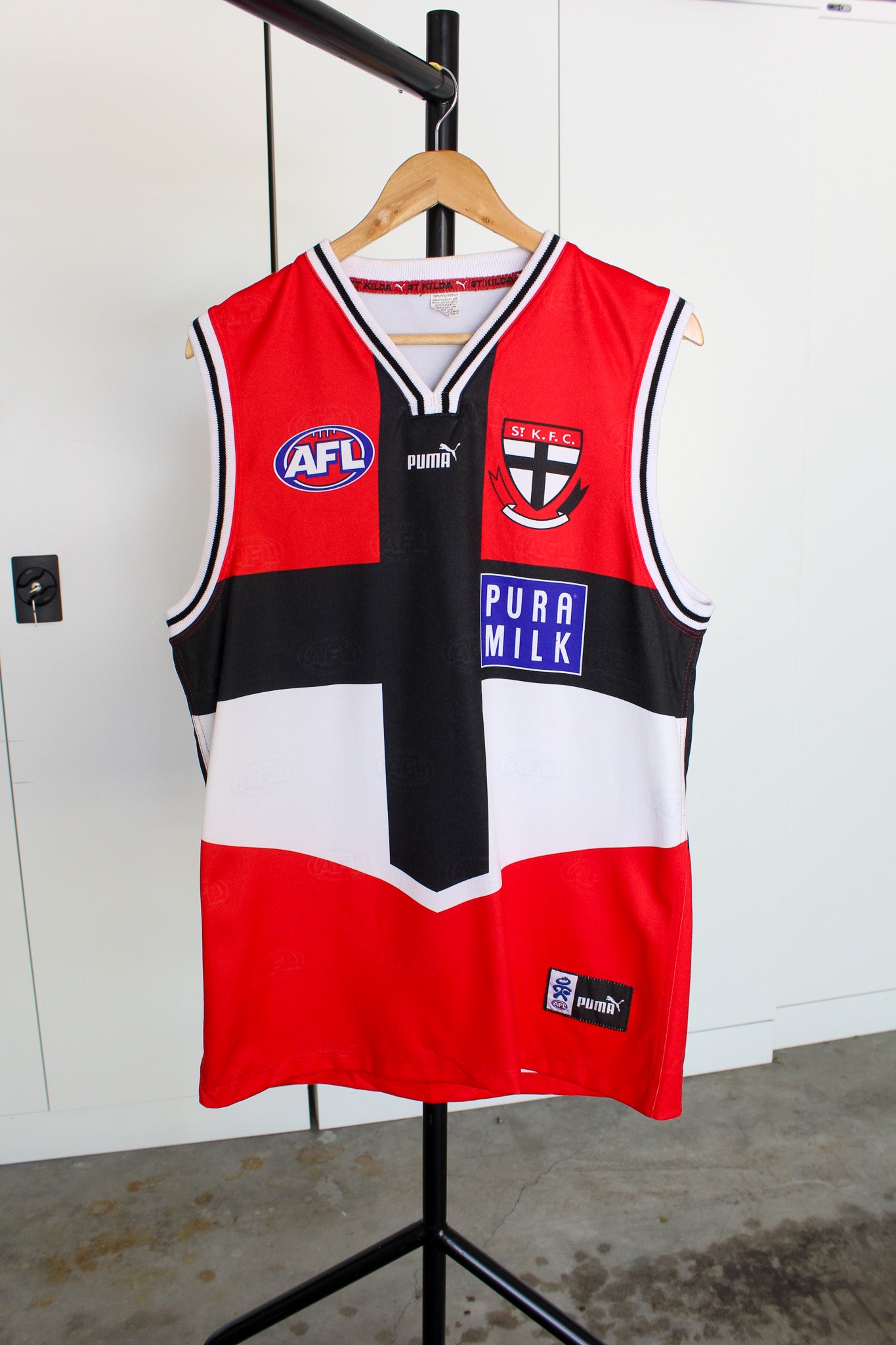 Vintage St Kilda AFL Guernsey - XL