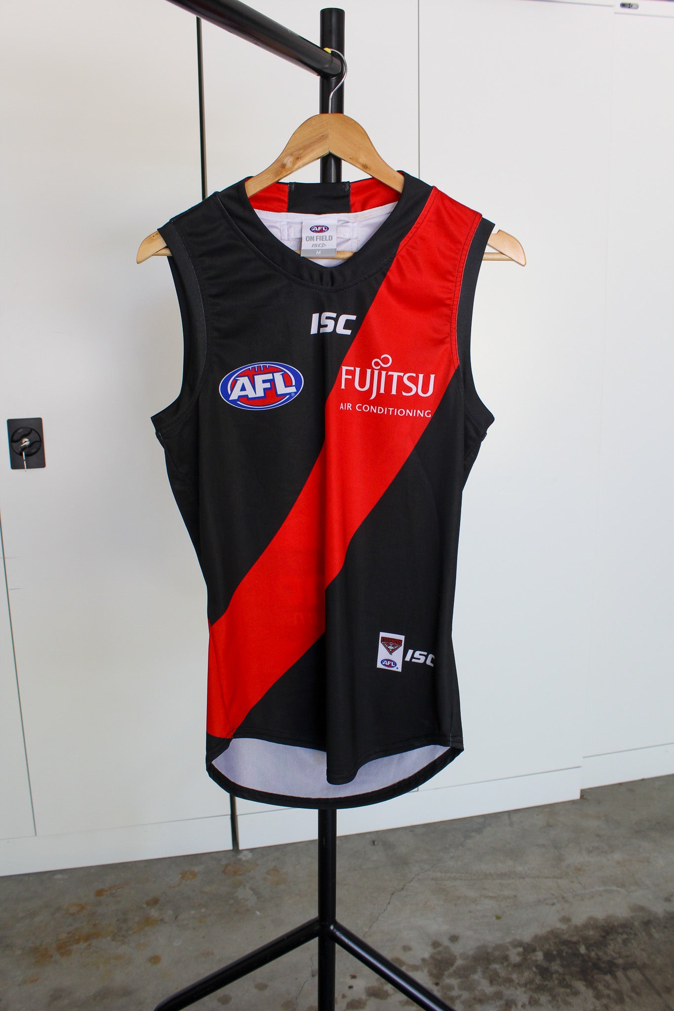 Essendon Bombers Player Issue AFL Guernsey - M