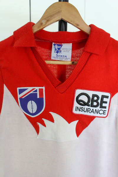 Vintage Sydney Swans AFL Guernsey - XL