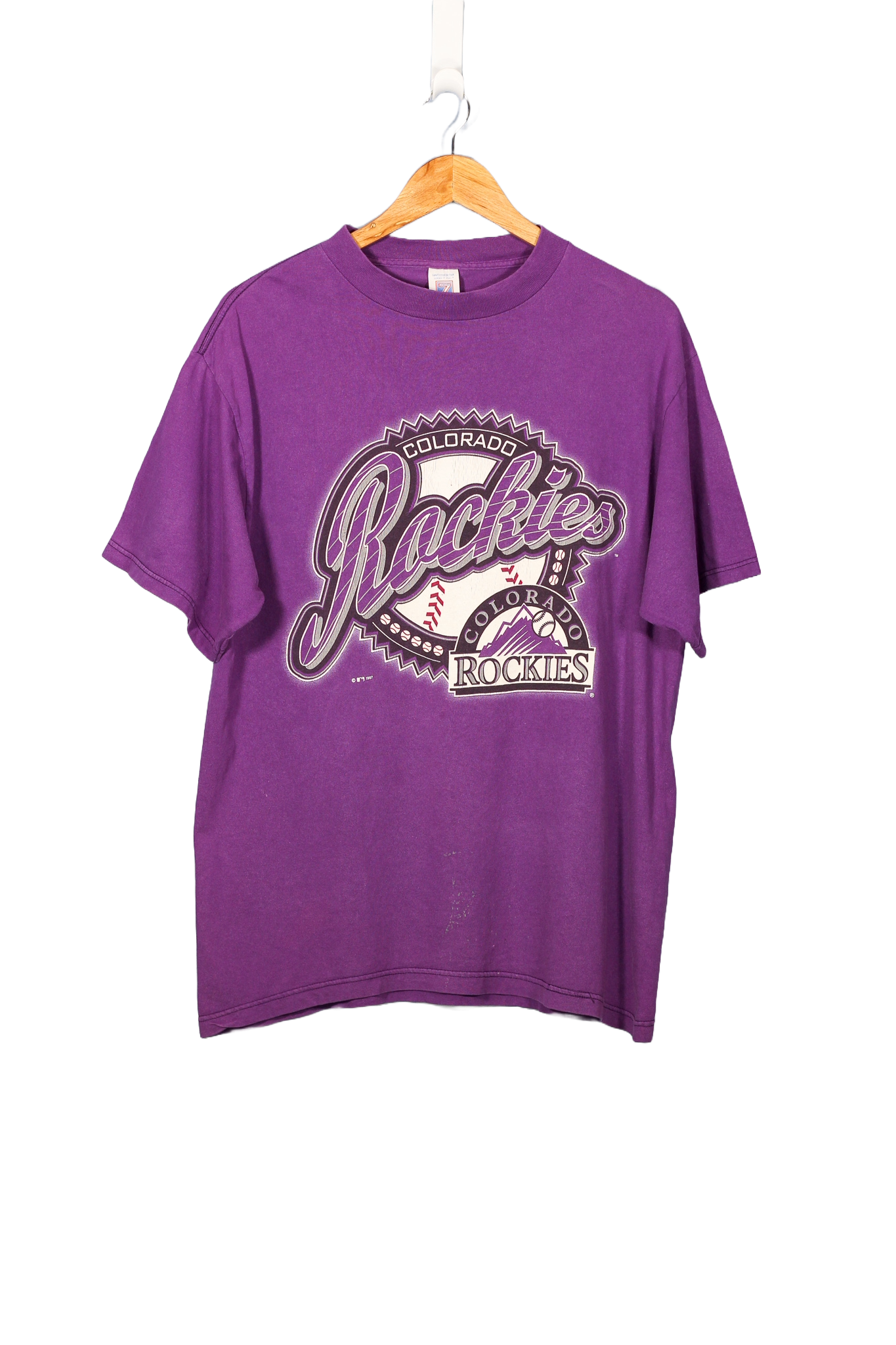 Vintage 1997 Colorado Rockies MLB T-Shirt - L