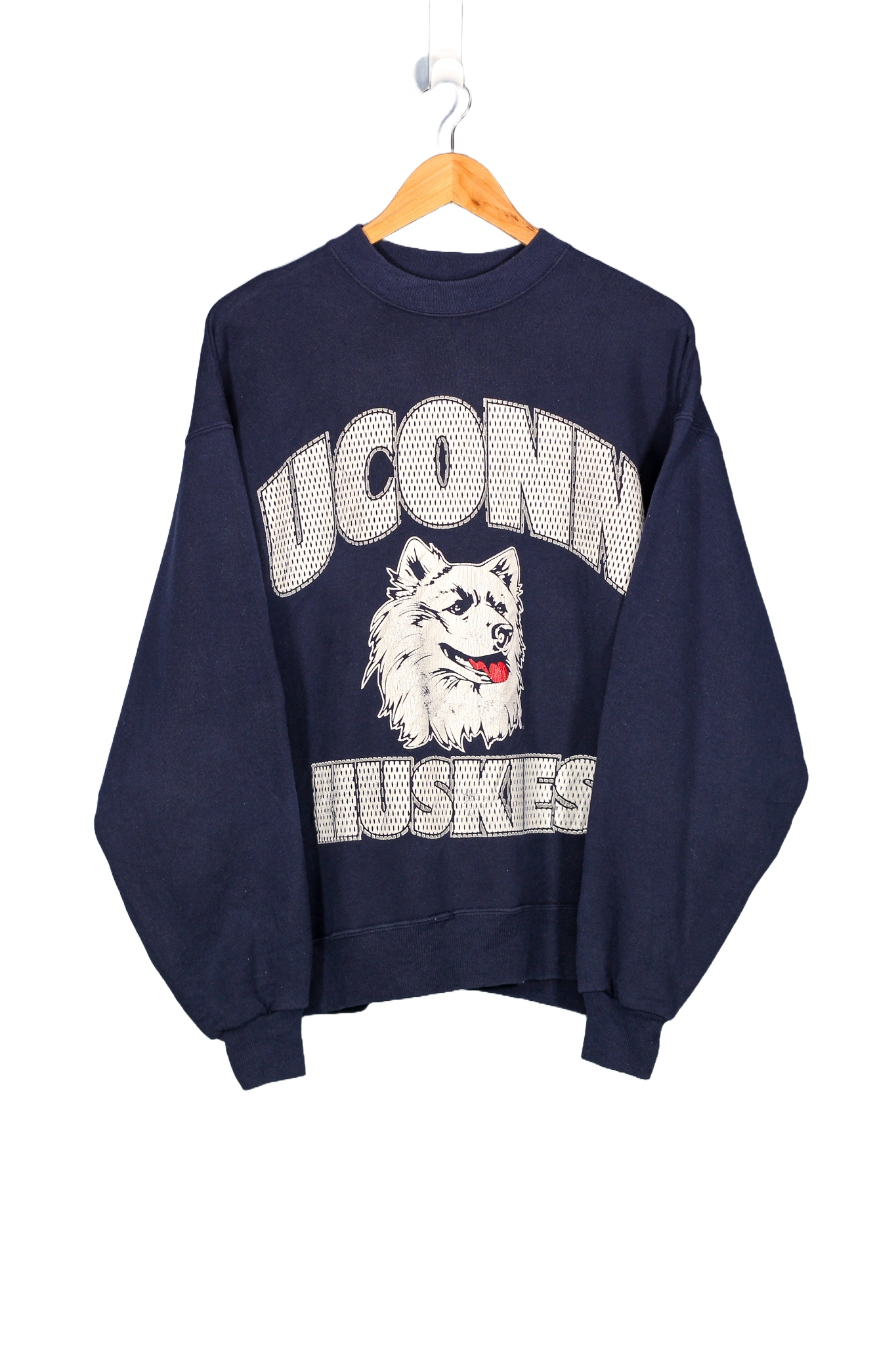 Vintage UCONN Huskies College Crewneck - XL