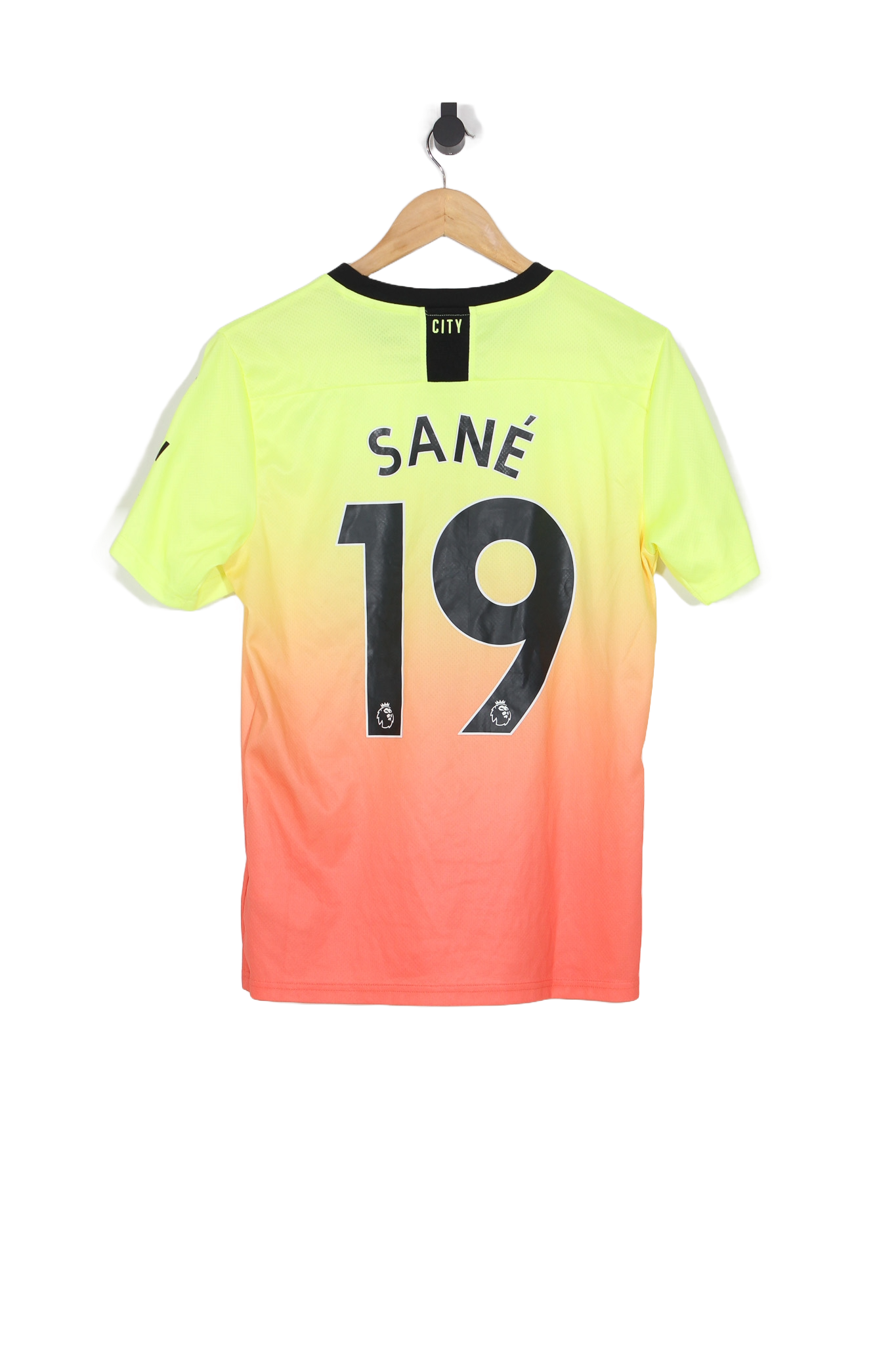 2019/20 Manchester City 125 Years Third Football Shirt - #19 Sané - S