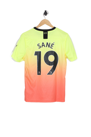 2019/20 Manchester City 125 Years Third Football Shirt - #19 Sané - S