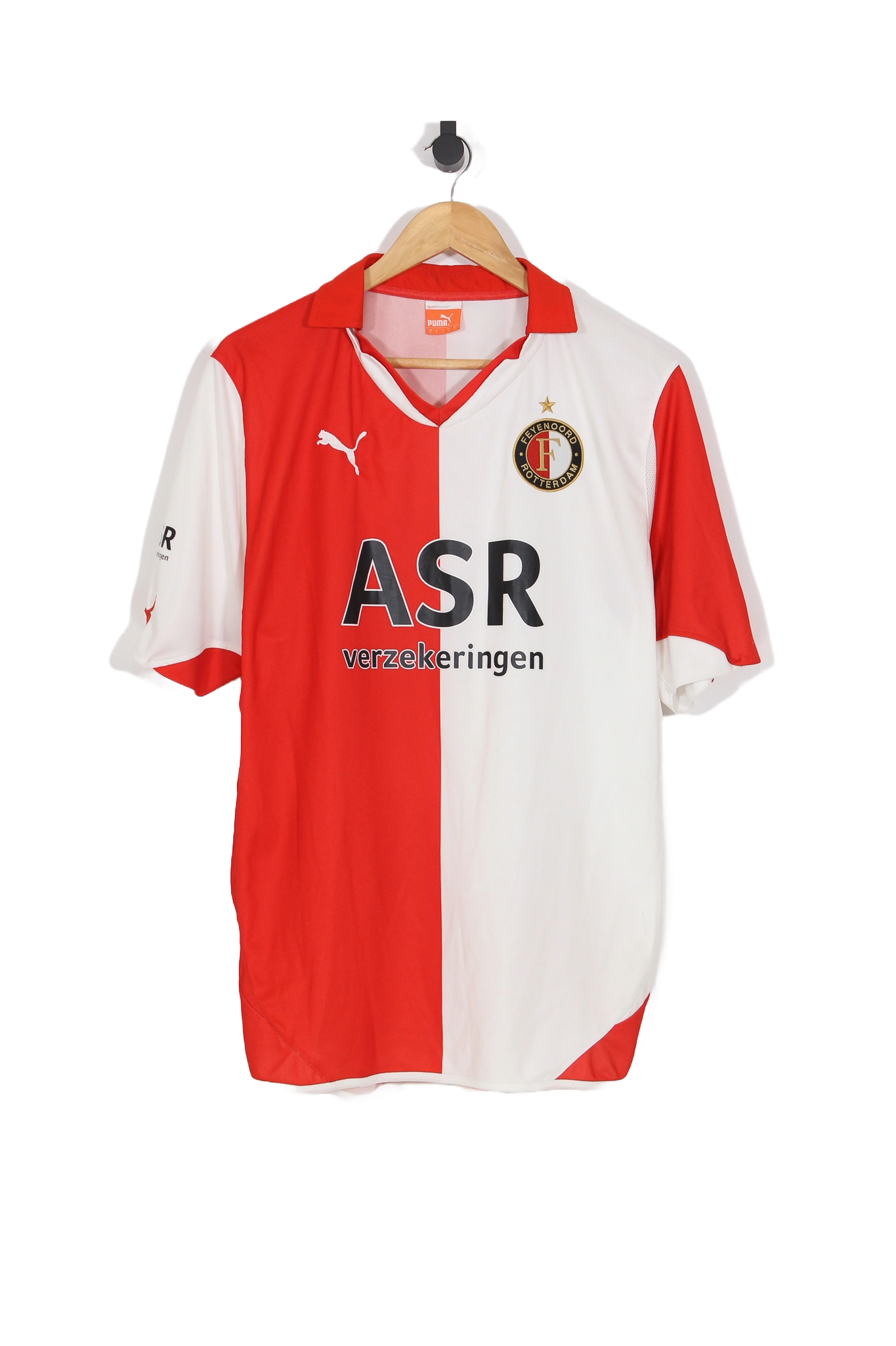 2010/11 Feyenoord Home Football Shirt - L