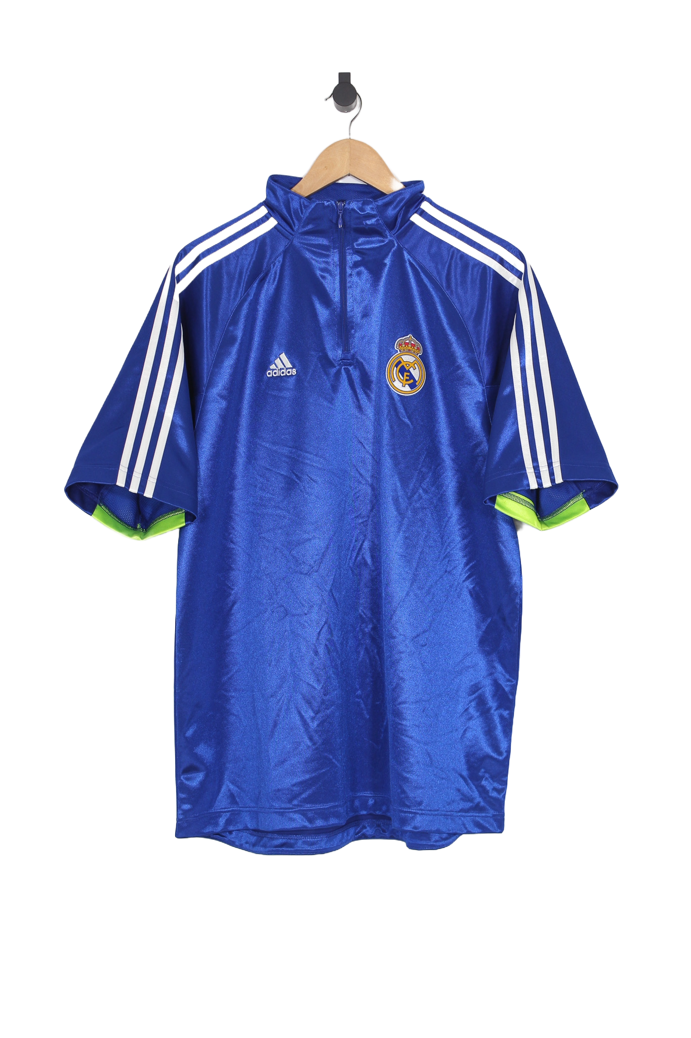 2010/11 Real Madrid 1/4 Zip Training Football Shirt - XL