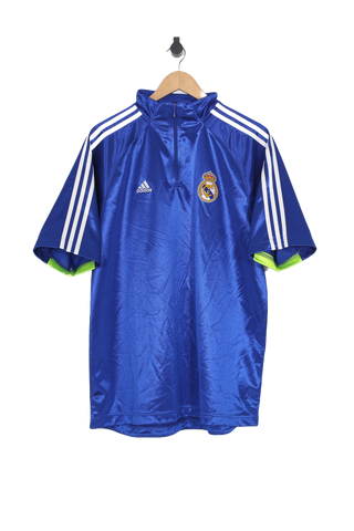 2010/11 Real Madrid 1/4 Zip Training Football Shirt - XL