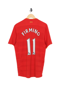 2016/17 Liverpool Home Football Shirt #11 Firmino - L