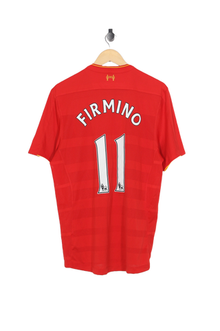 2016/17 Liverpool Home Football Shirt #11 Firmino - L