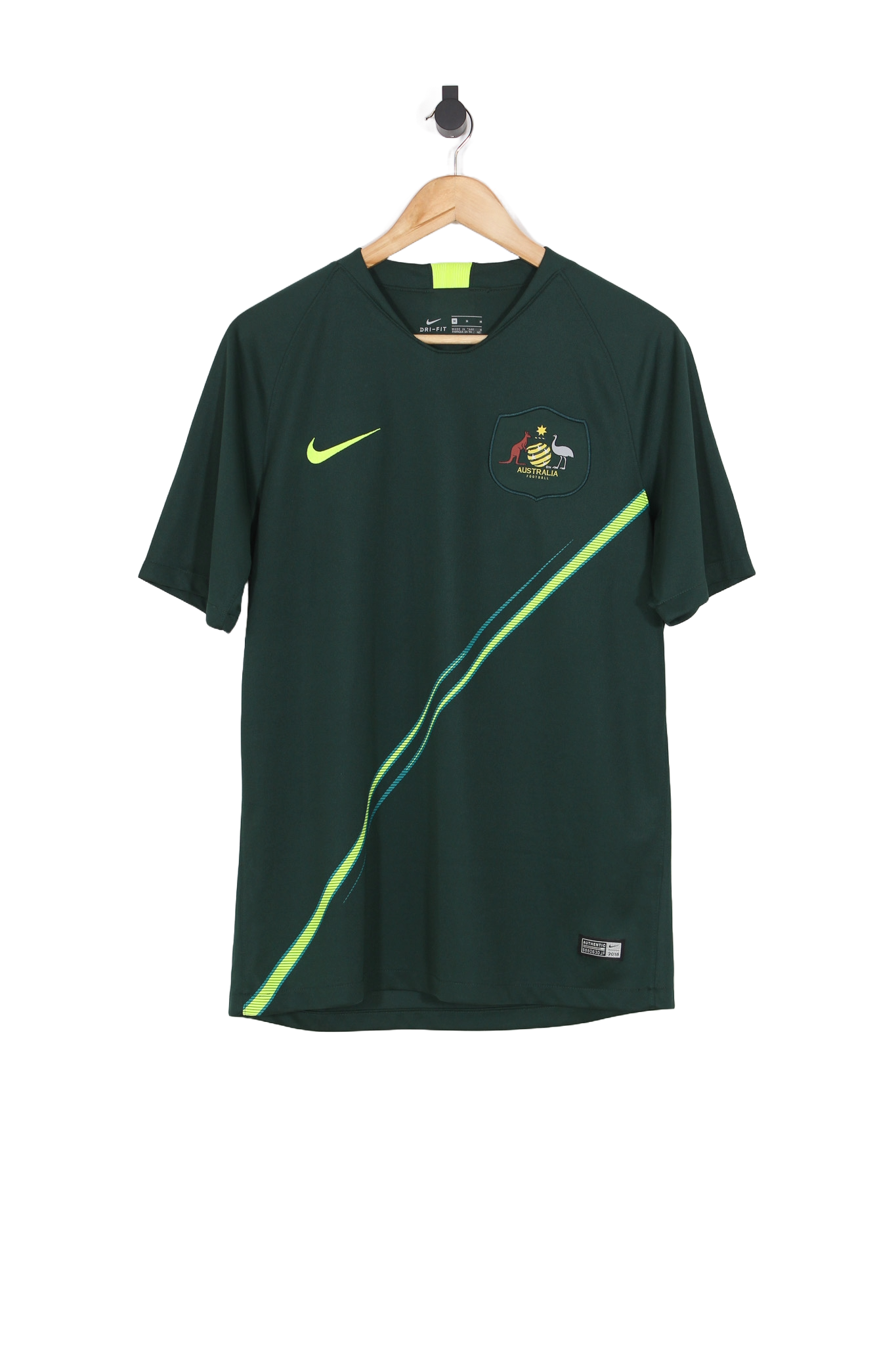 2018 Australia Socceroos Away Football Shirt - M