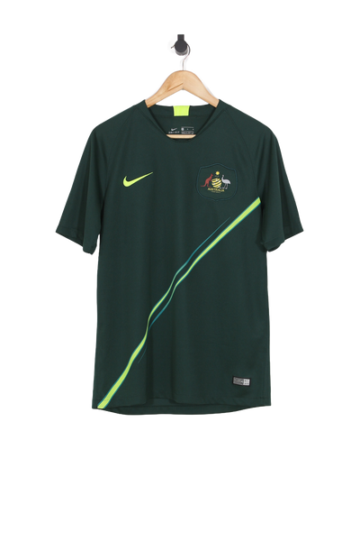 2018 Australia Socceroos Away Football Shirt - M