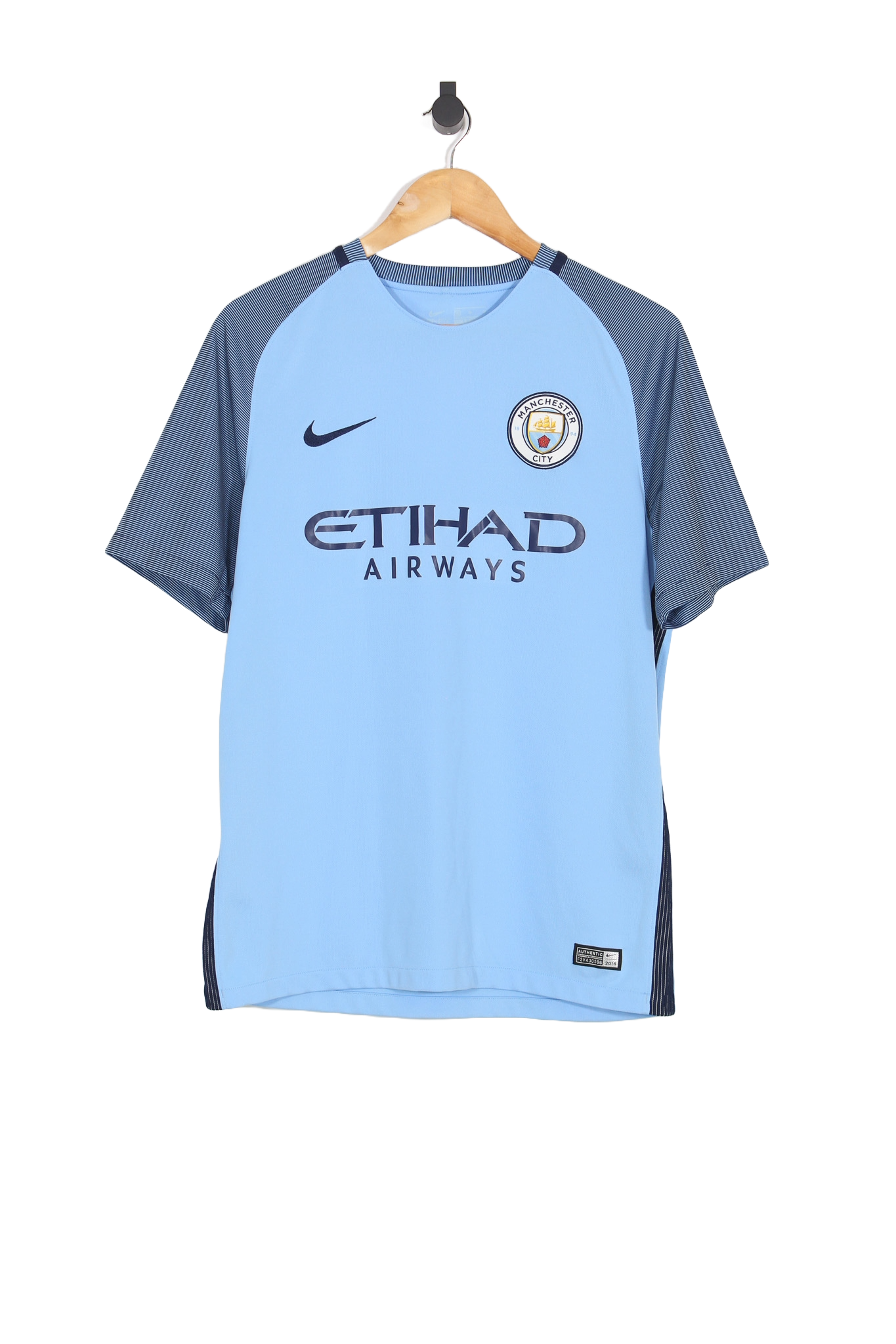 2016/17 Manchester City Home Football Shirt - M