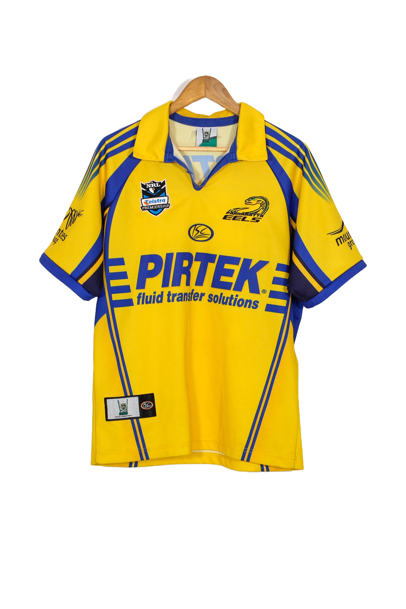 2007 Parramatta Eels Home NRL Jersey - L