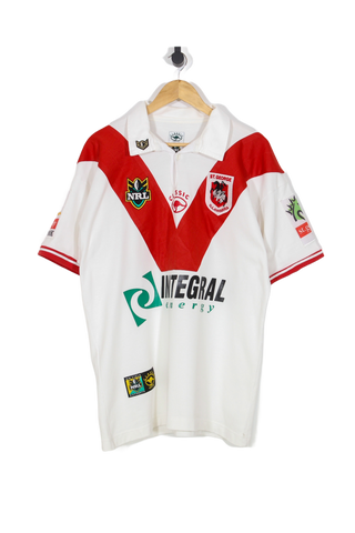 Vintage 1999 St George Illawarra Dragons Home NRL Jersey - XL