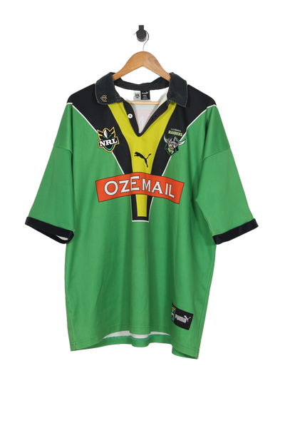 Vintage 2000 Canberra Raiders Home NRL Jersey - XXL