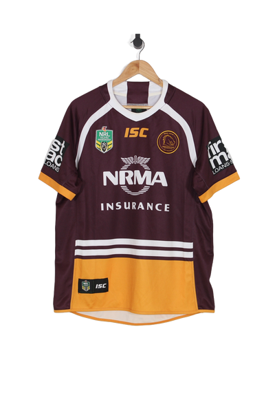 2018 Brisbane Broncos 30th Anniversary Home NRL Jersey - L