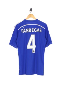 2014/15 Chelsea ADIZERO Home Football Shirt #4 Fàbregas - L