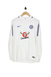 2017/18 Chelsea 1/4 Zip Football Drill Top - L