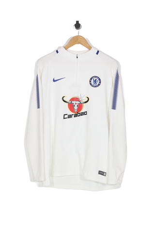 2017/18 Chelsea 1/4 Zip Football Drill Top - L