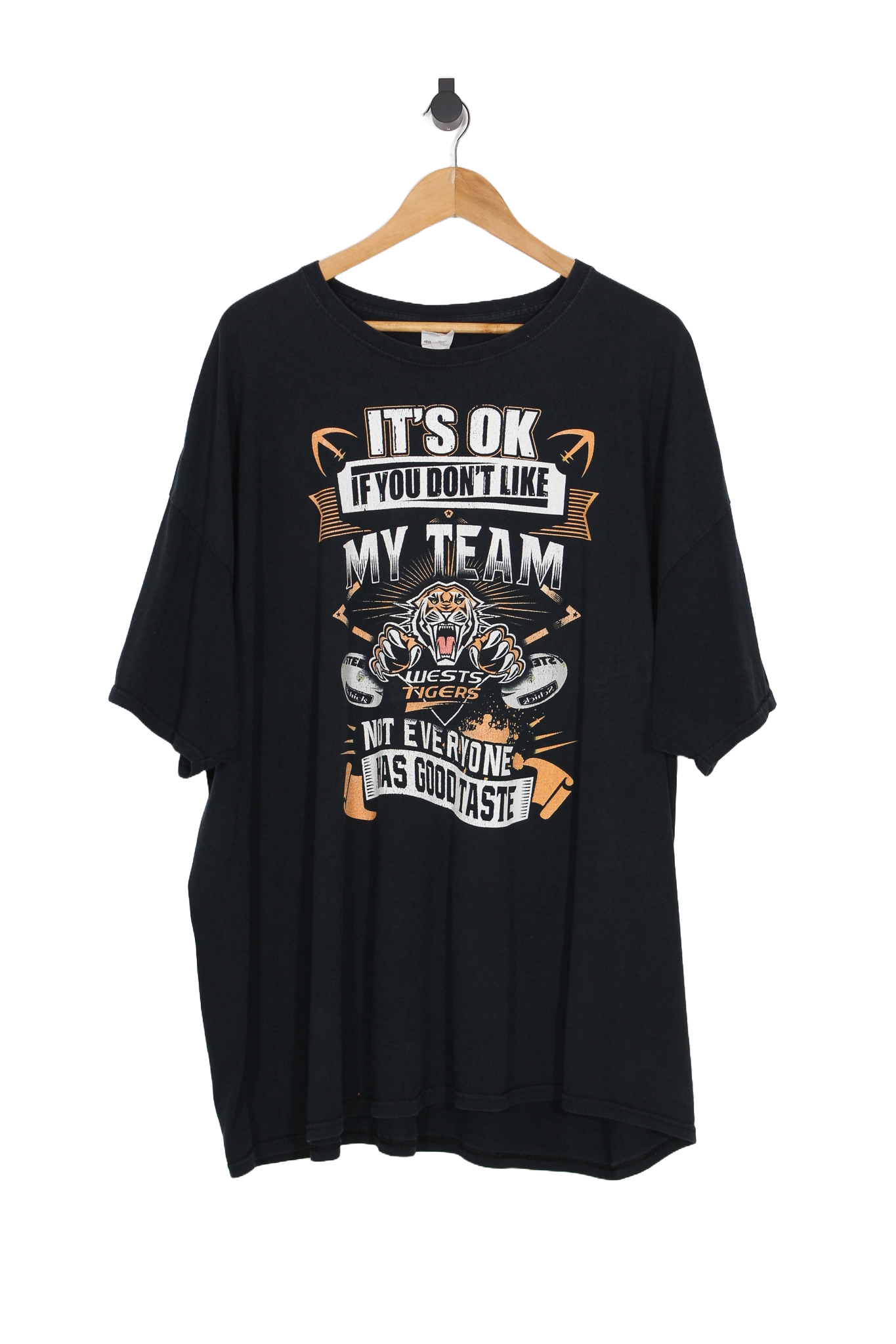 Vintage Wests Tigers 'It's ok if you don't like my team, not everone has good taste NRL T-Shirt - 4XL