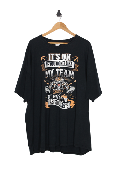 Vintage Wests Tigers 'It's ok if you don't like my team, not everone has good taste NRL T-Shirt - 4XL