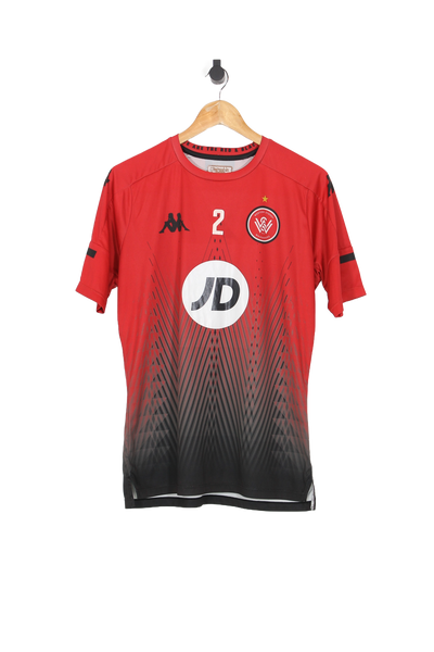 Western Sydney Wanderers Player Issue Training Football Shirt #2 - M