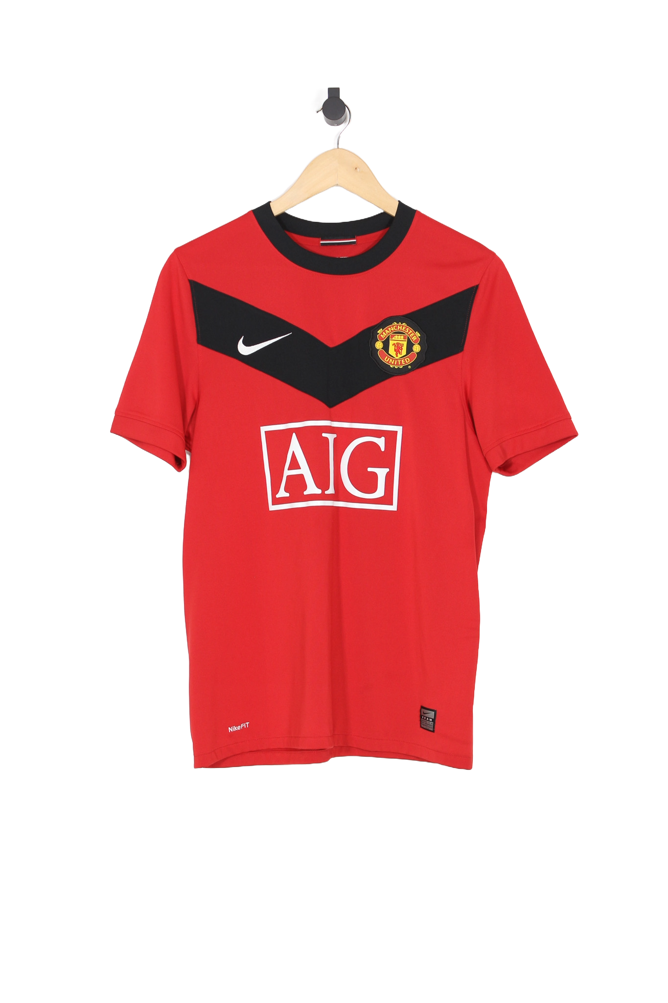 2009/10 Manchester United Home Football Shirt - S