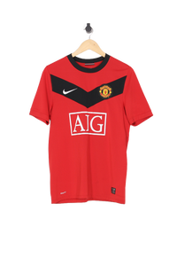 2009/10 Manchester United Home Football Shirt - S