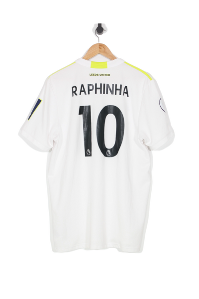 2021/22 Leeds United Home Football Shirt #10 Raphinha - XL