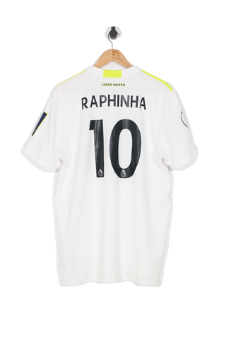 2021/22 Leeds United Home Football Shirt #10 Raphinha - XL