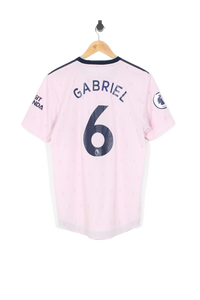 2022/23 Arsenal Third Football Shirt #6 Gabriel - M