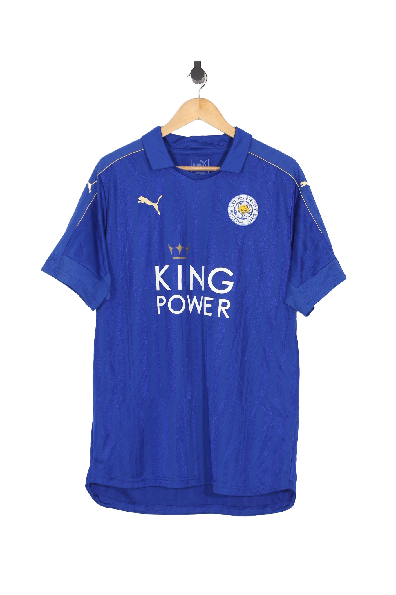 2016/17 Leicester City Home Football Shirt - XL